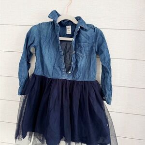Denim Tutu Dress
